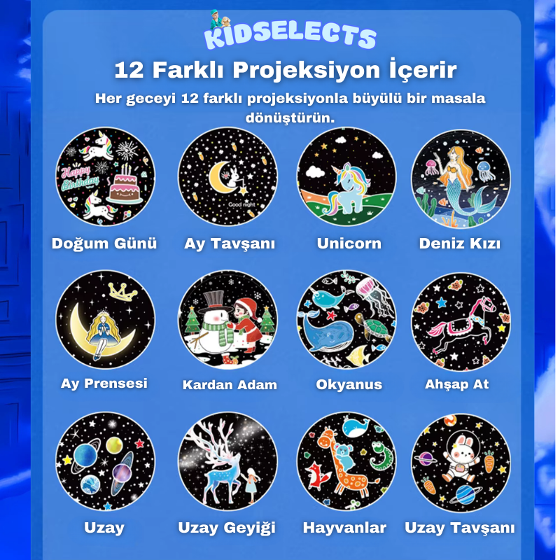 KidSelects | Ayışığı Tavşan Projektör