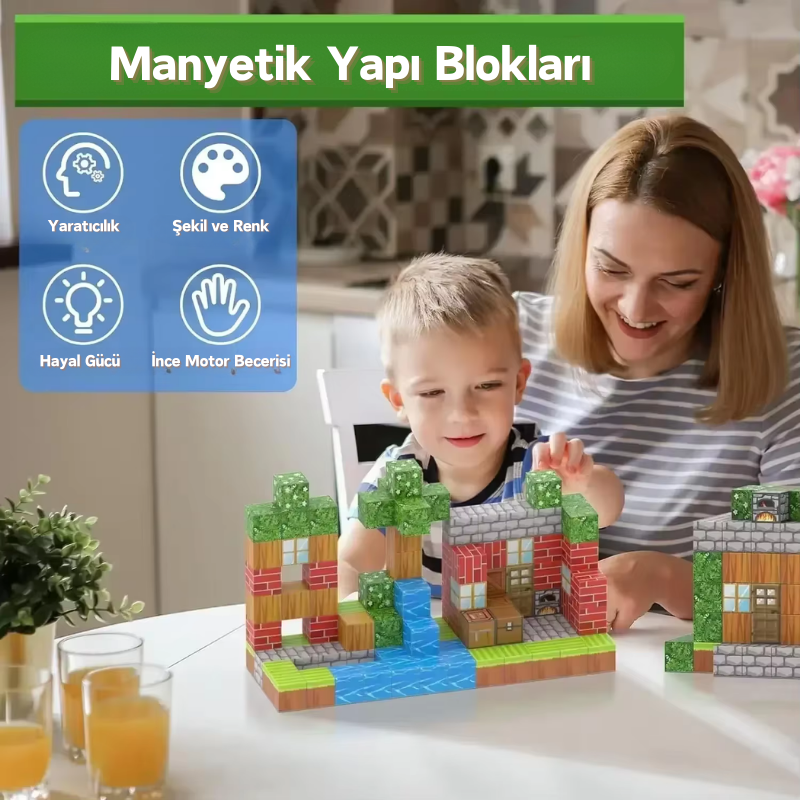 KidSelects | Manyetik Yapı Blokları