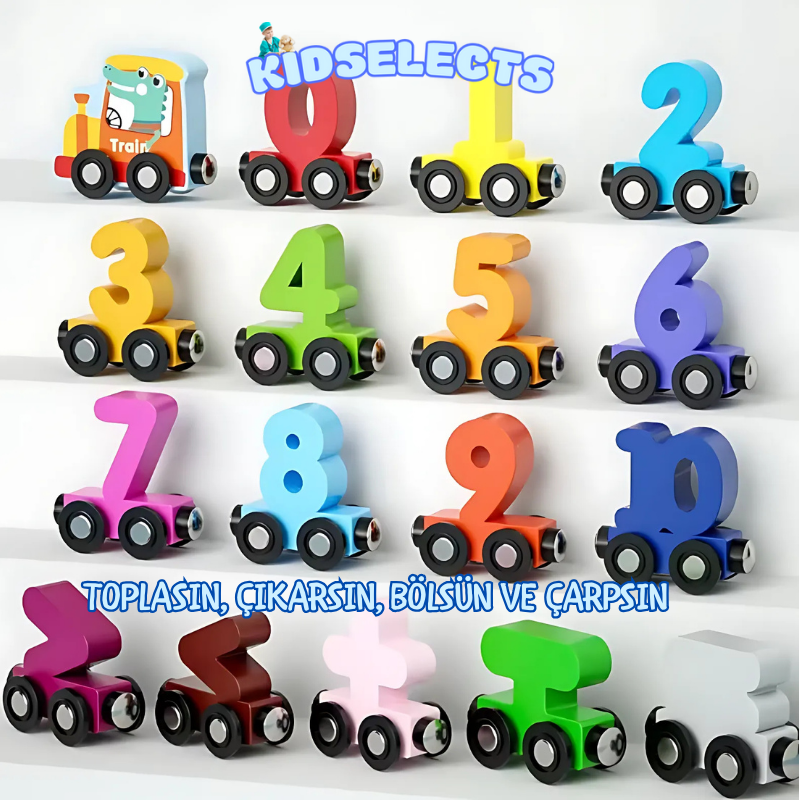 KidSelects | Manyetik Sayı Treni